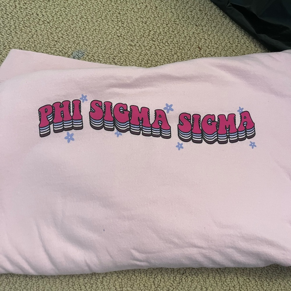 Pink phi sig sweatshirt